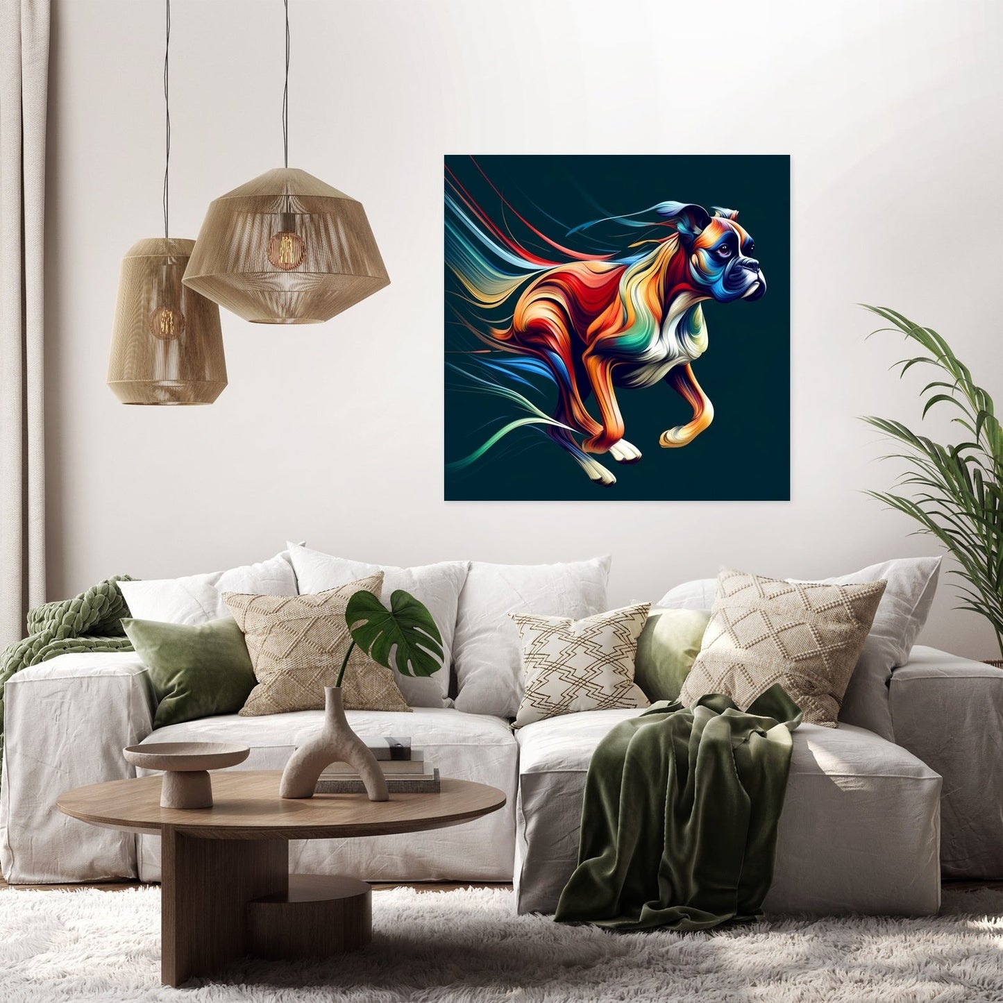 Dream Runner Abstract Motion Canvas
