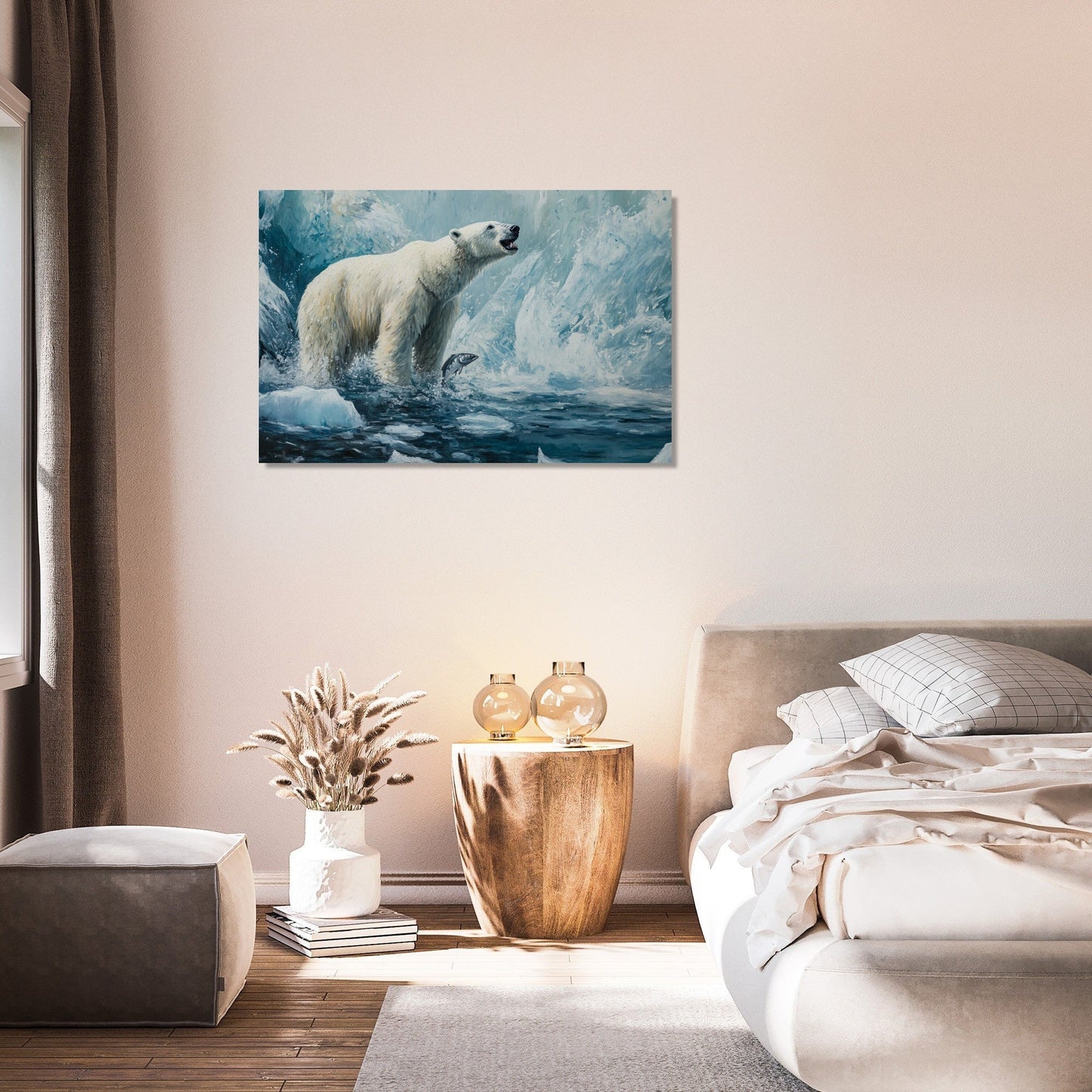 Polar Bear Survival Canvas