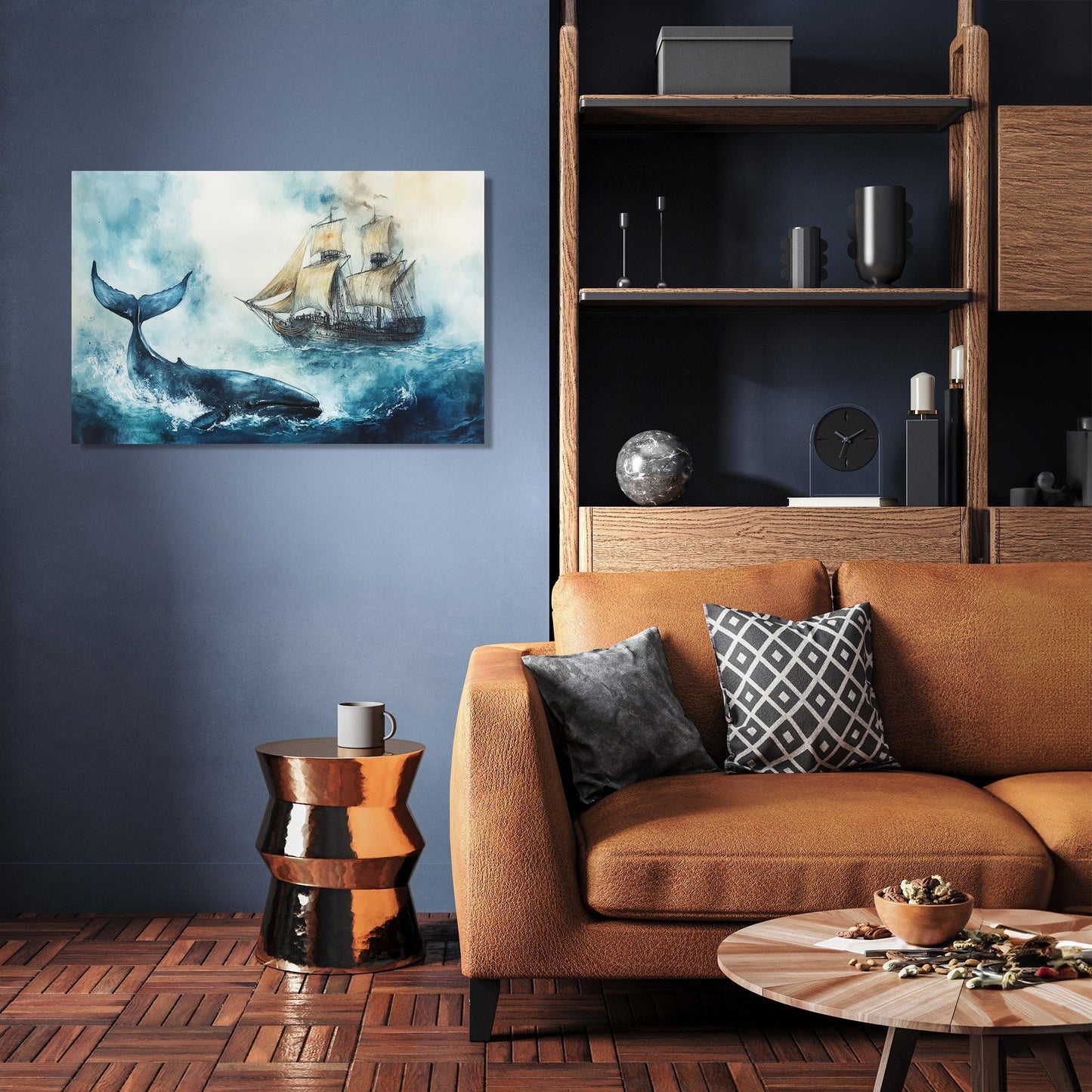 Nautical Encounter Canvas