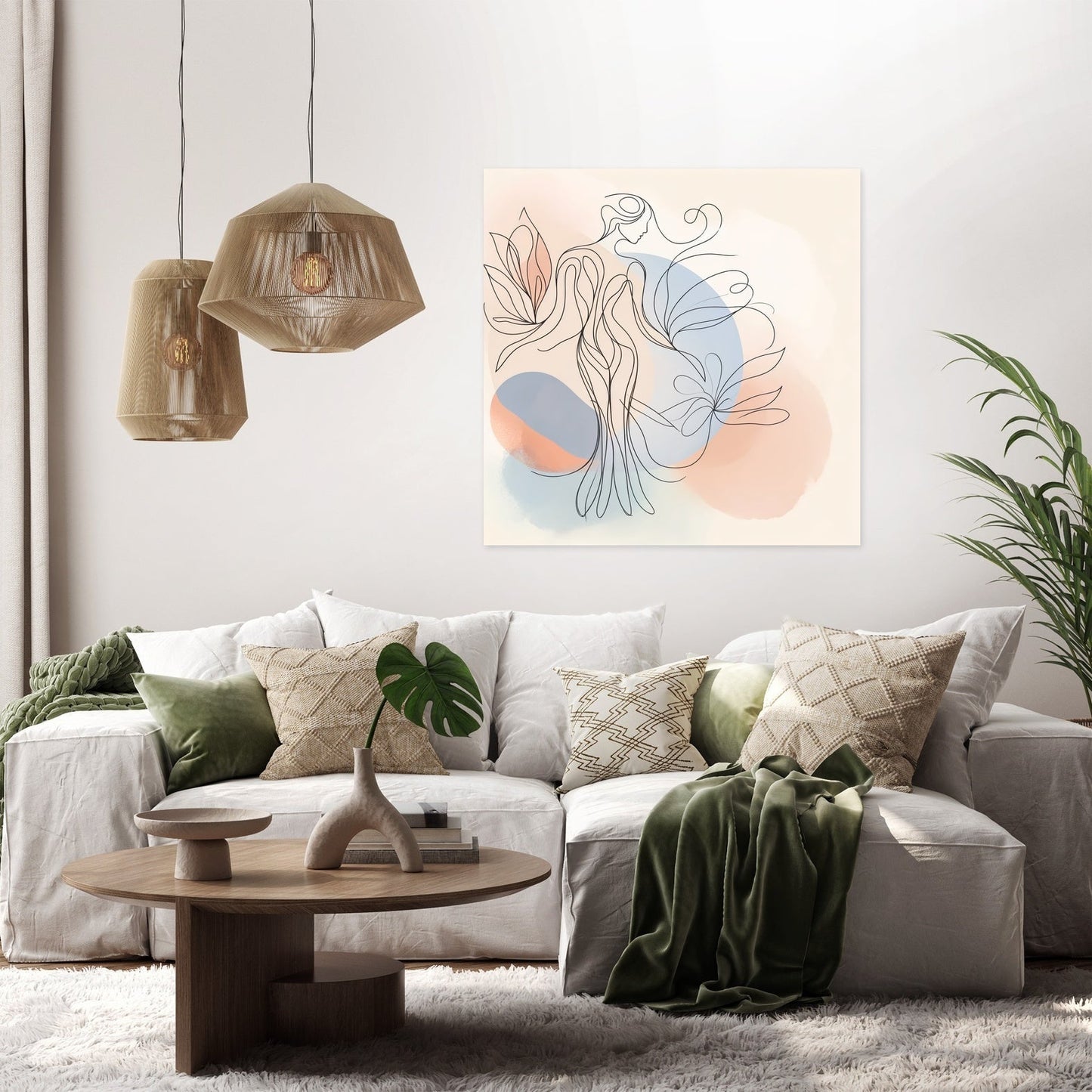 Elegant Form Canvas