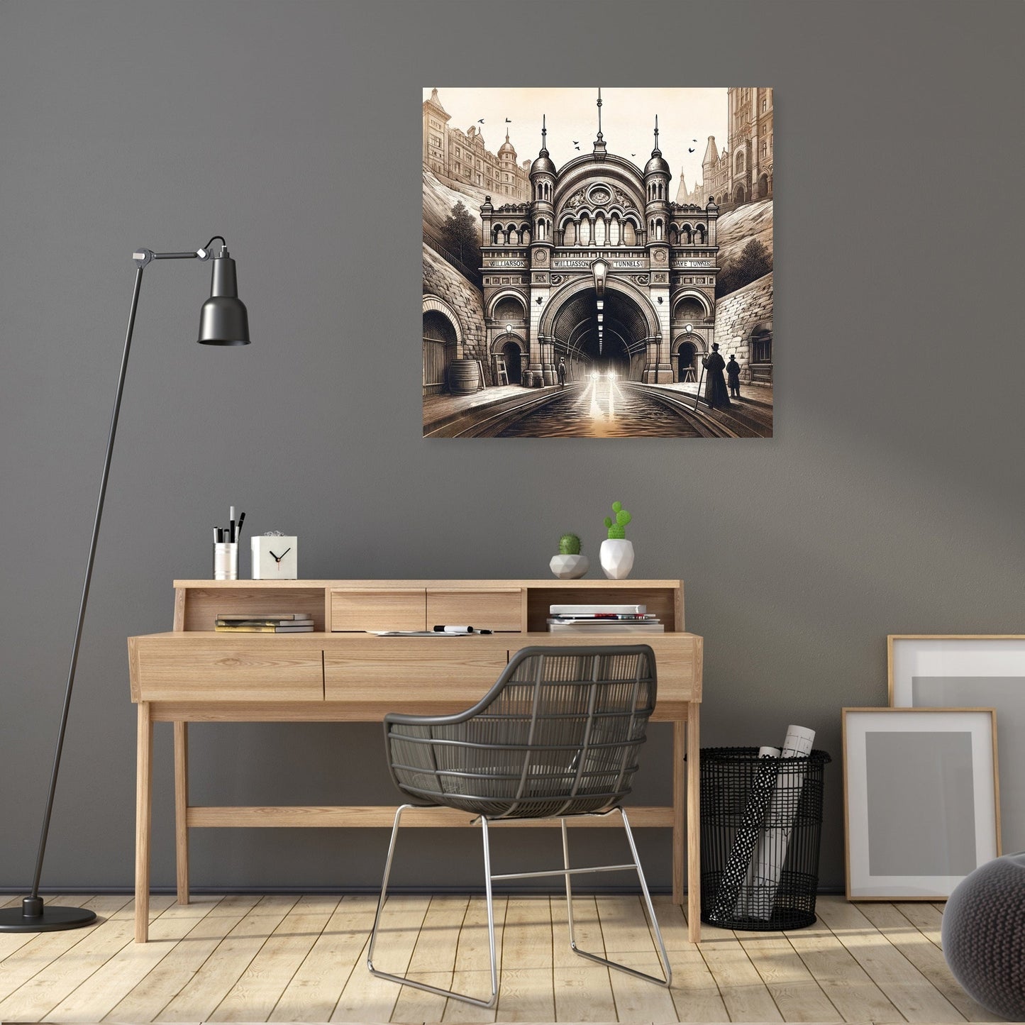 Historic Liverpool Tunnels Expanded Canvas