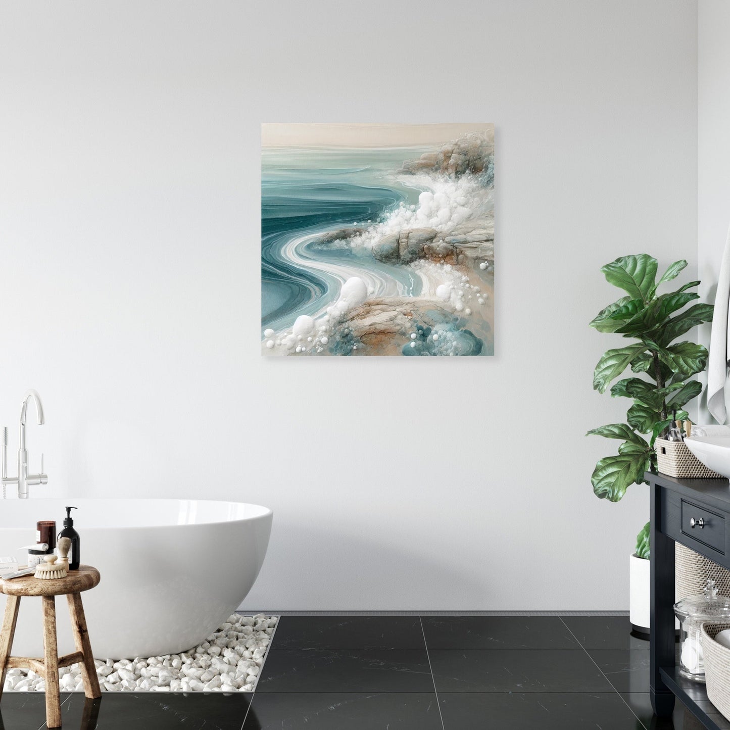 Coastal Tranquility Canvas