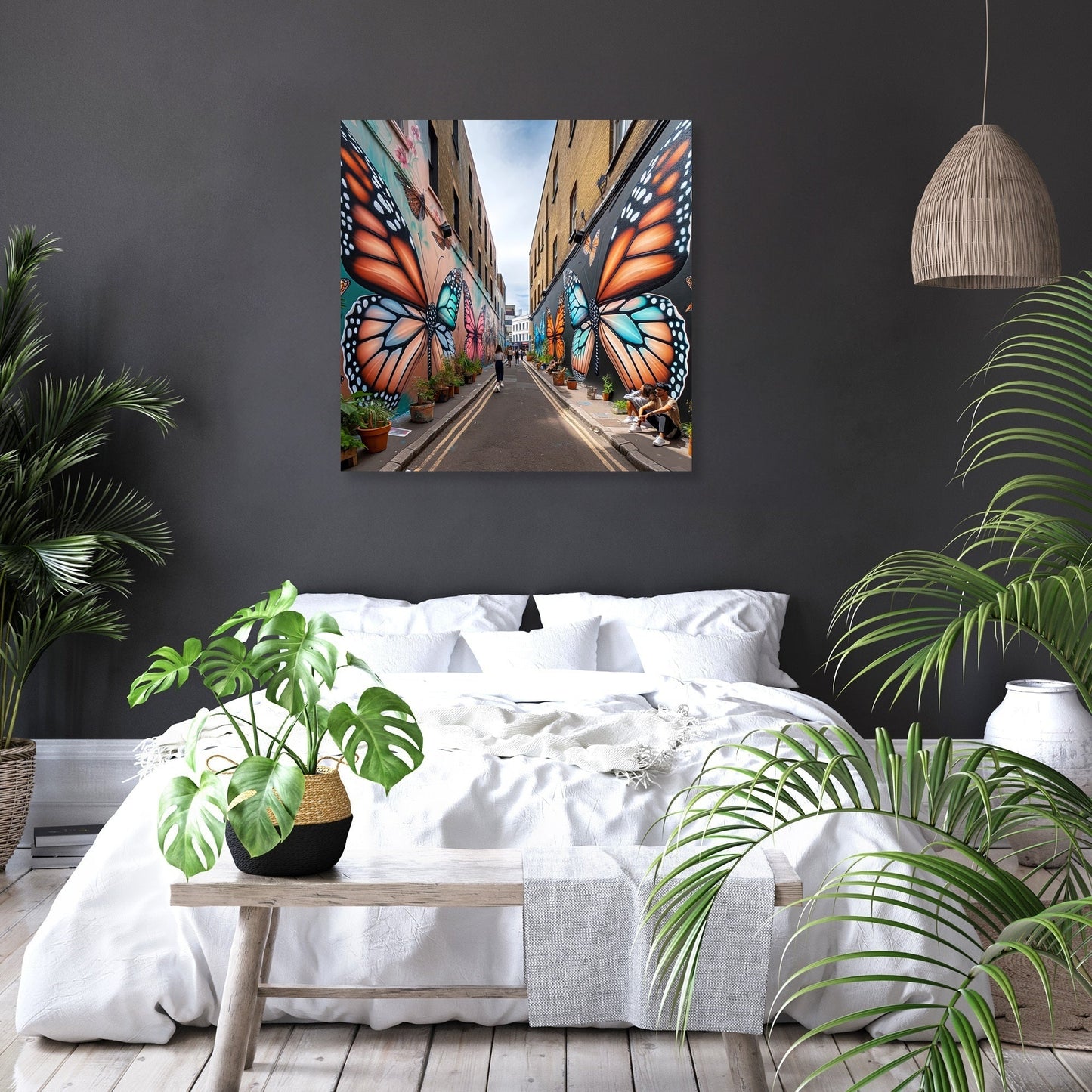 Butterfly Lane Canvas
