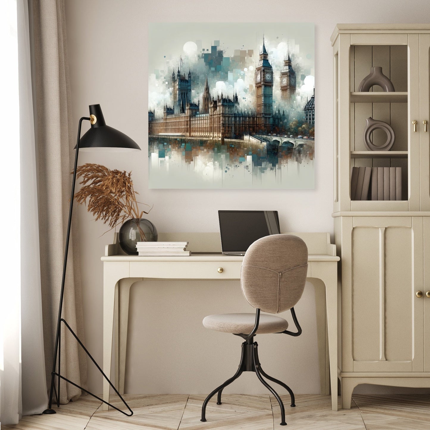 London's Timeless Echo Canvas