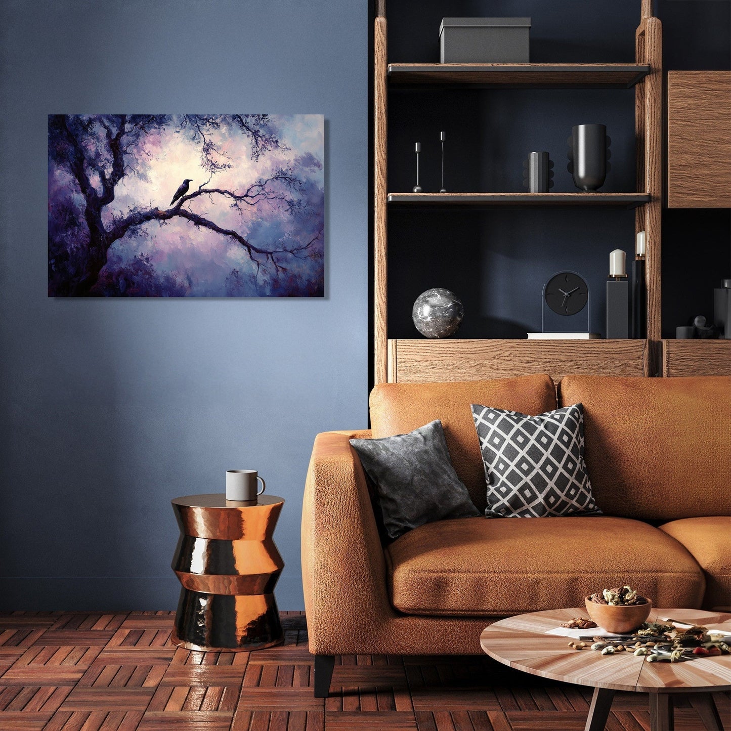 Raven's Solitude Canvas