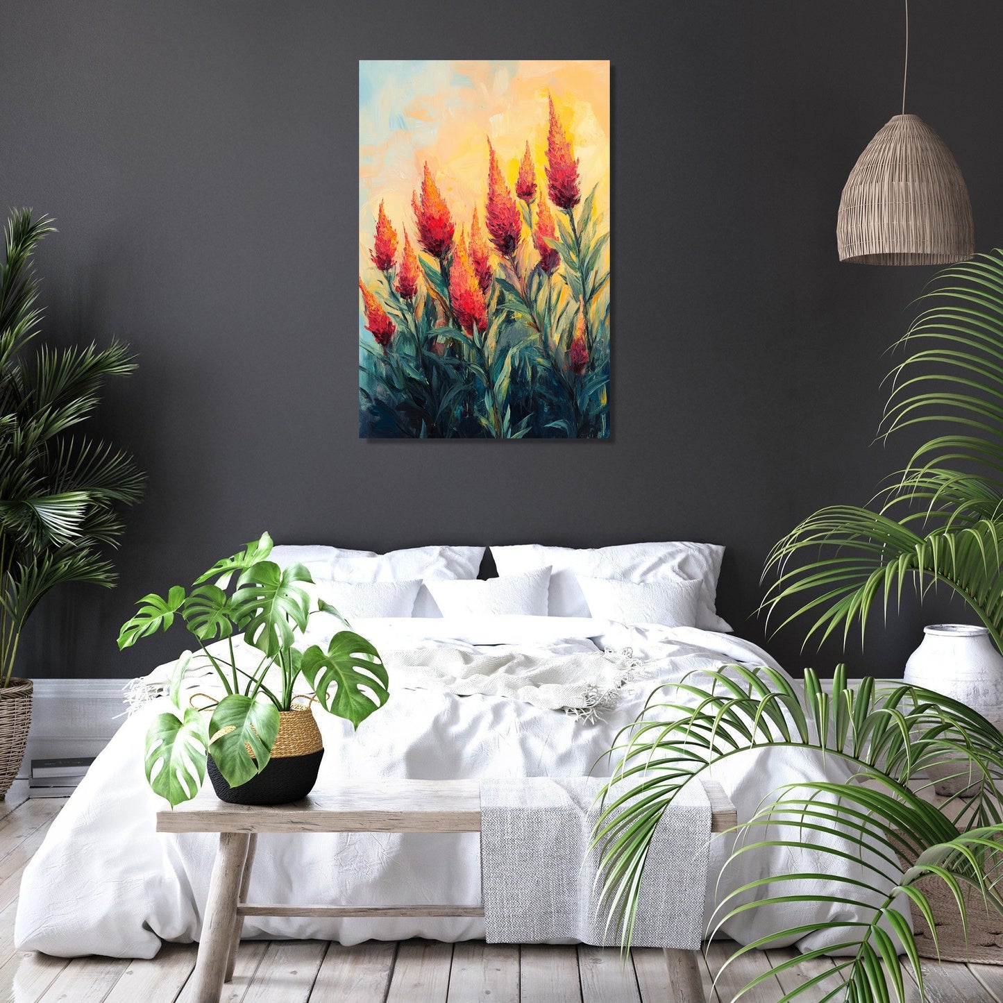Dawn over Celosia Canvas