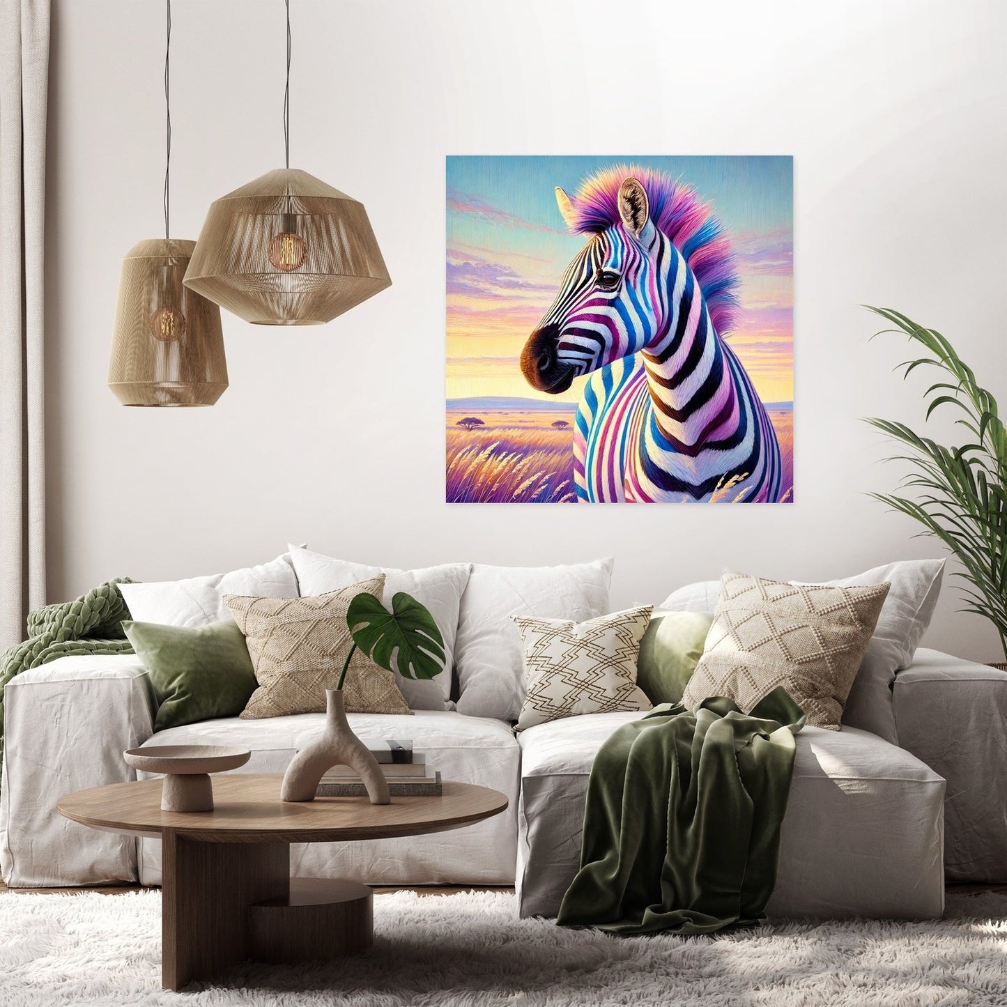 Serengeti Dawn Canvas
