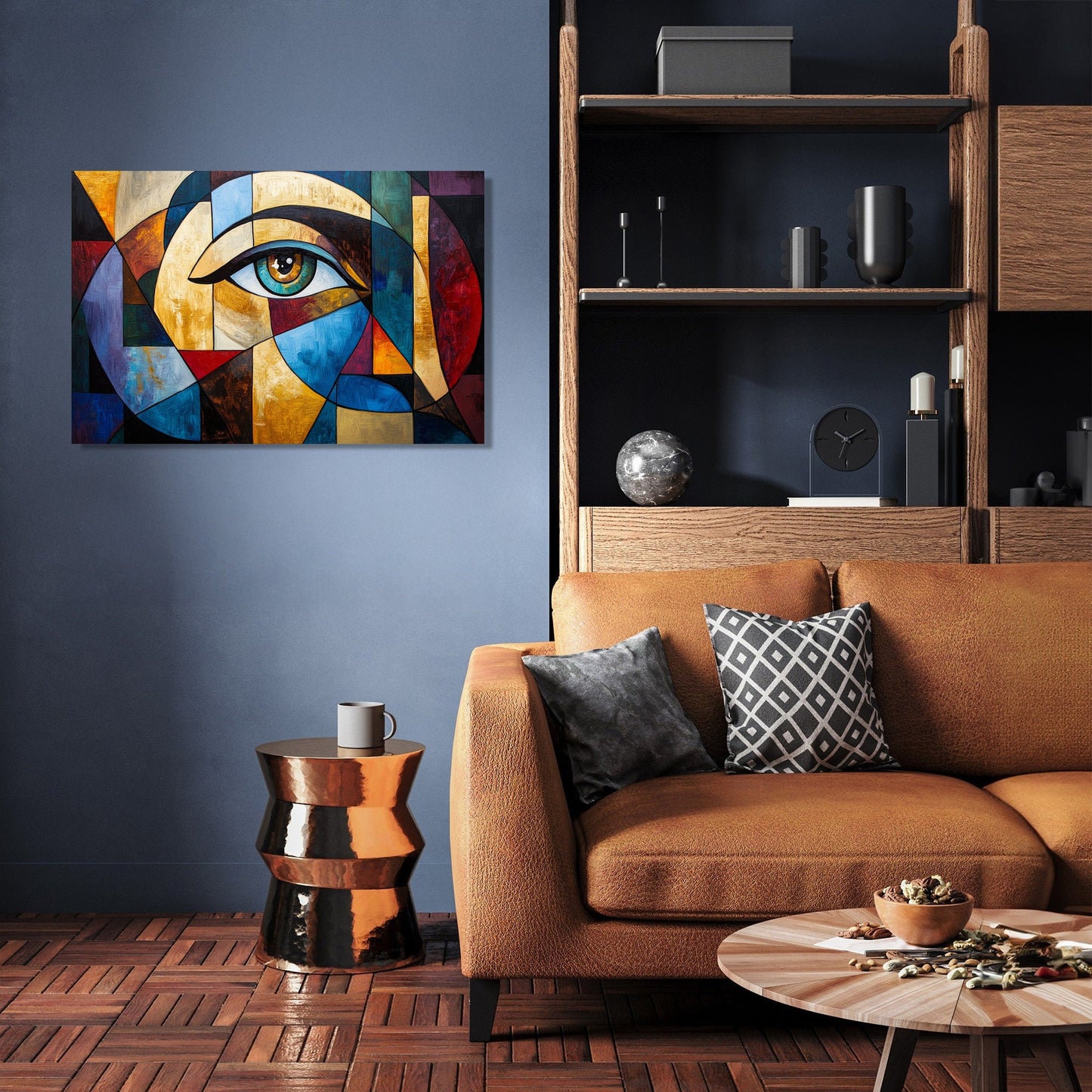Golden Spiral Harmony Canvas