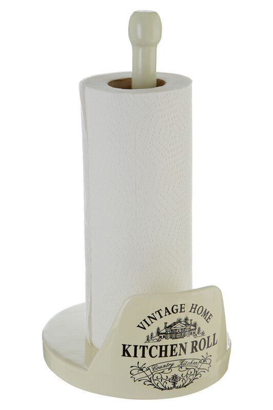 Cream Kitchen Roll Holder | Vintage Home