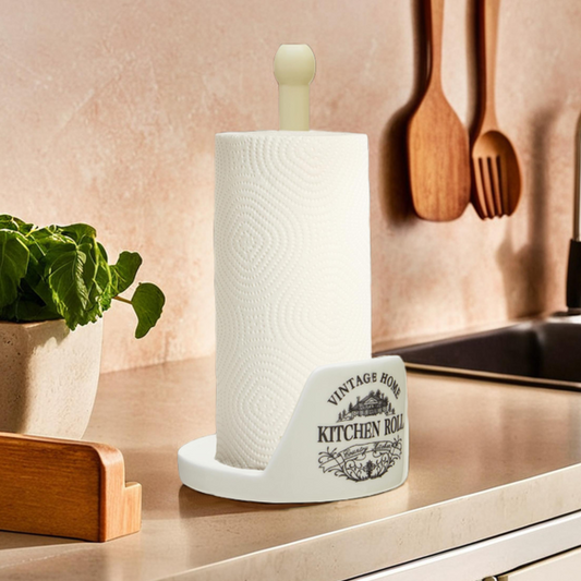 Vintage Home Cream Kitchen Roll Holder