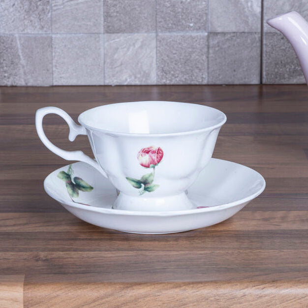 Cup and Saucer | Peony