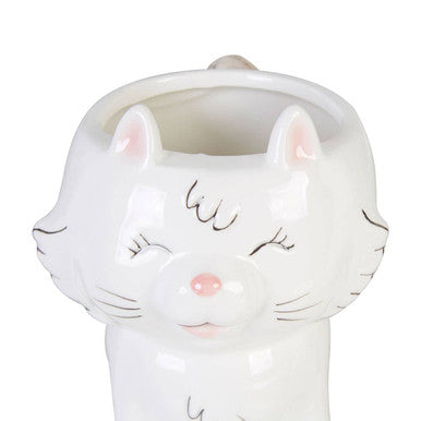 Gigil White Cat Mug