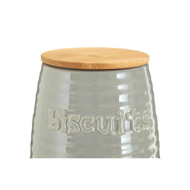 Grey Dolomite Biscuit Canister | Winnie