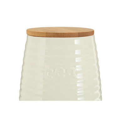Cream Dolomite Tea Canister | Winnie
