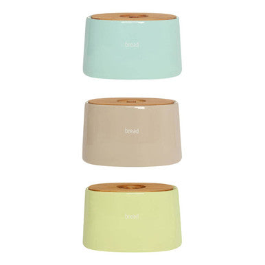 Blue Ceramic Bread Bin | Fletcher