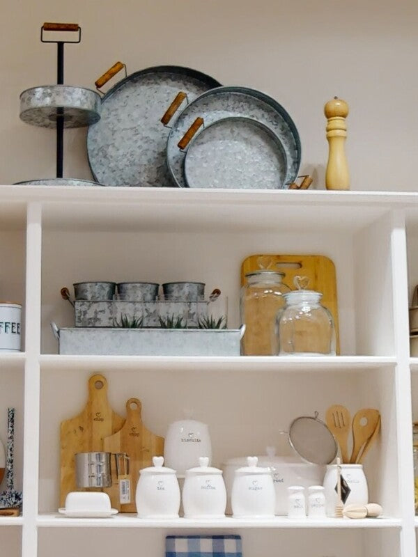 Charm White Dolomite Coffee Canister