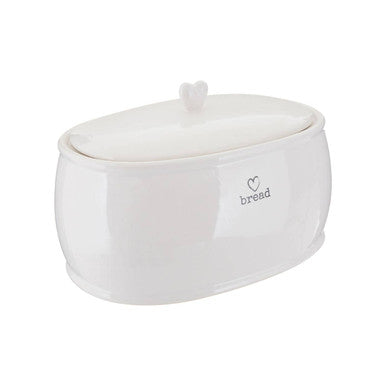 White Dolomite Bread Bin | Charm