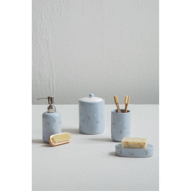Light Blue Bird Design Canister | Swift