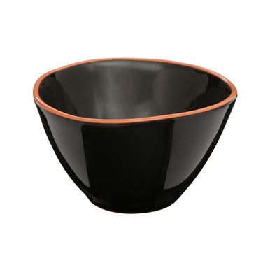 Calisto Terracotta Black Glazed Cereal Bowl