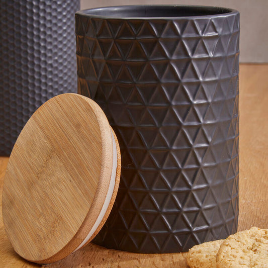 Geome 750ml Matte Black Canister