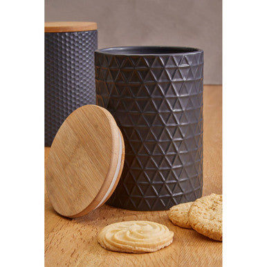 Geome 750ml Matte Black Canister