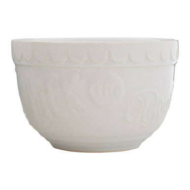 Gigi White Set Of Two Mixing Bowls