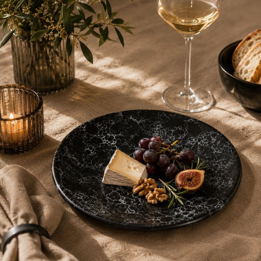 Small Marble Effect Side Plate | Hygge