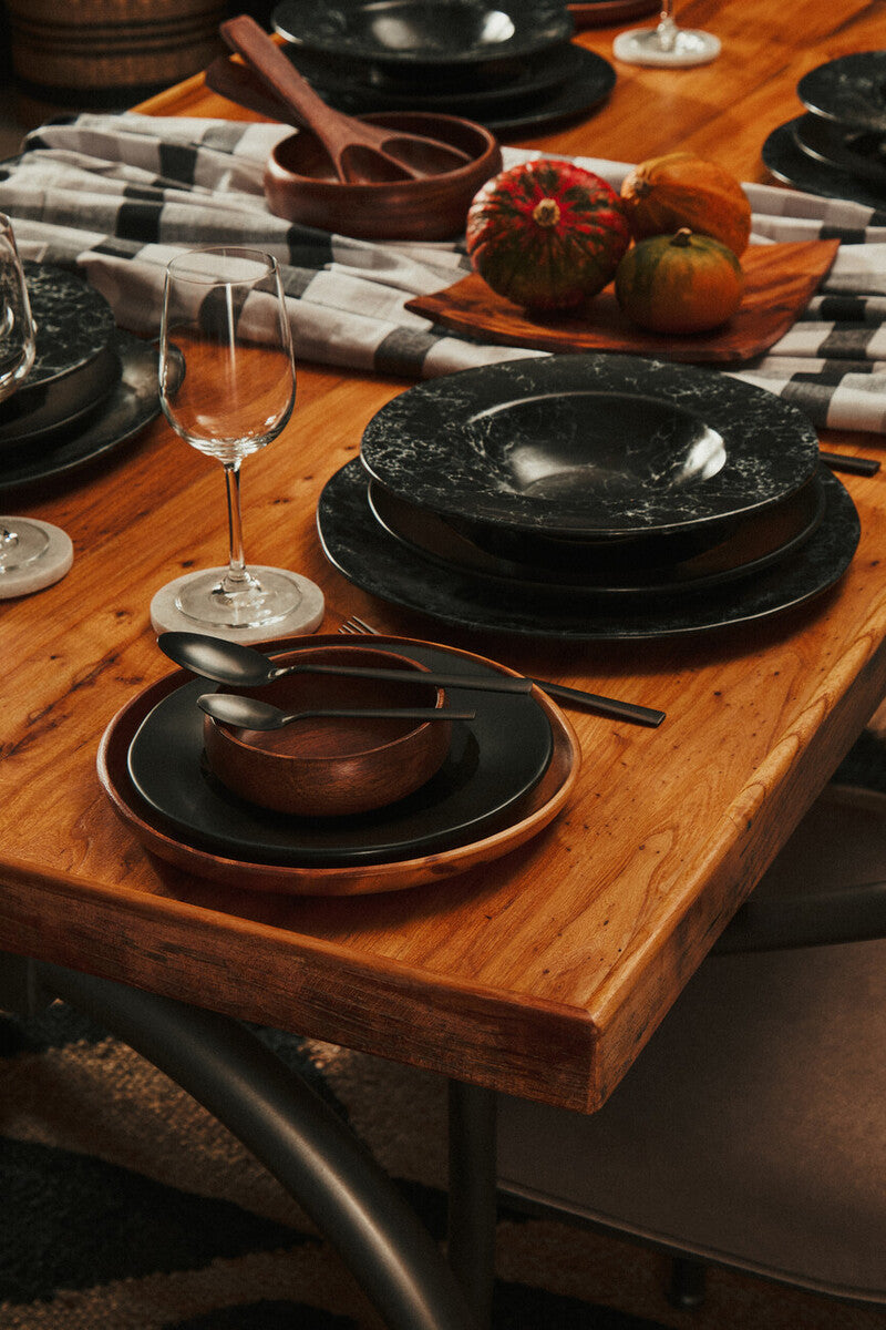 Hygge Black Stoneware Side Plate