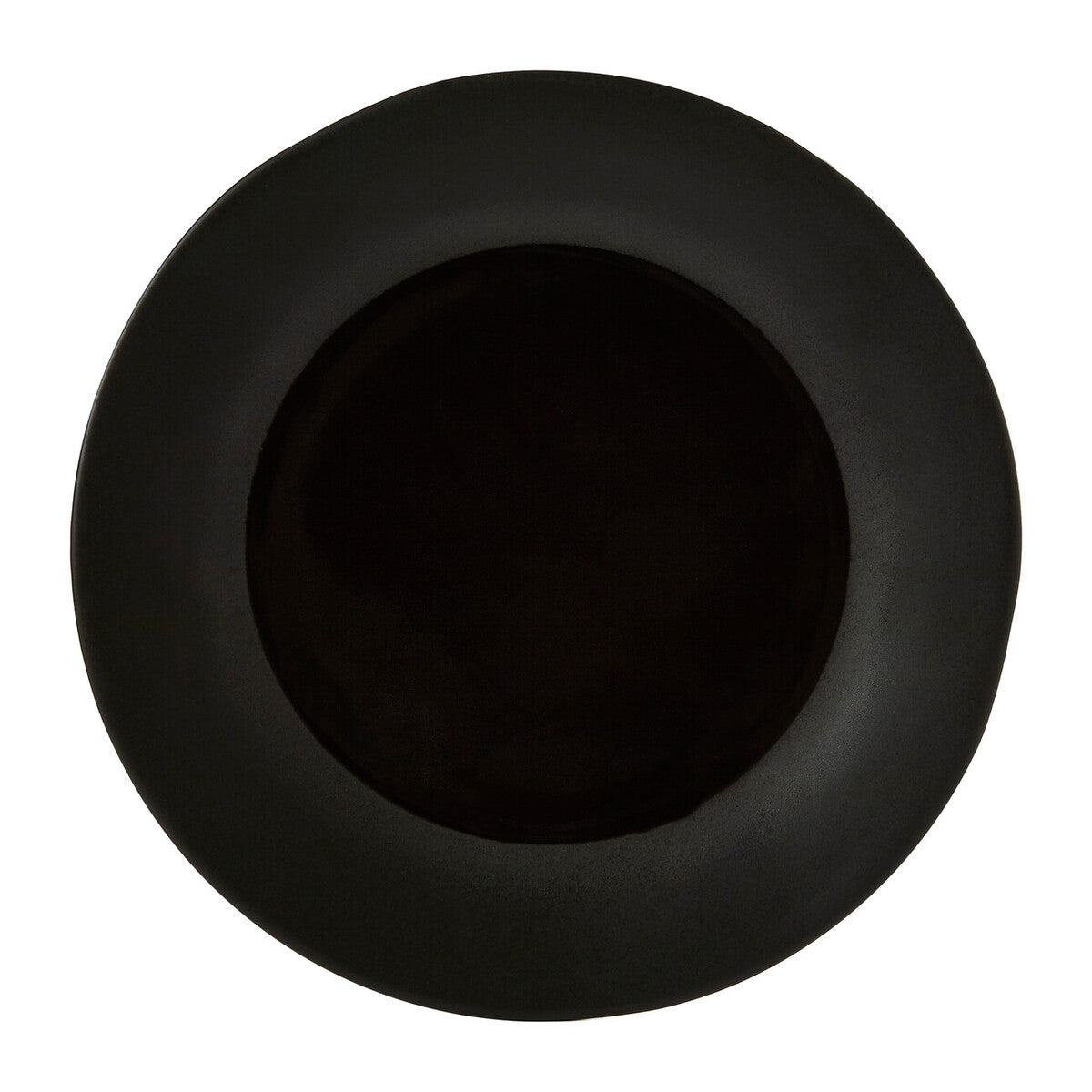 Hygge Black Stoneware Dinner Plate