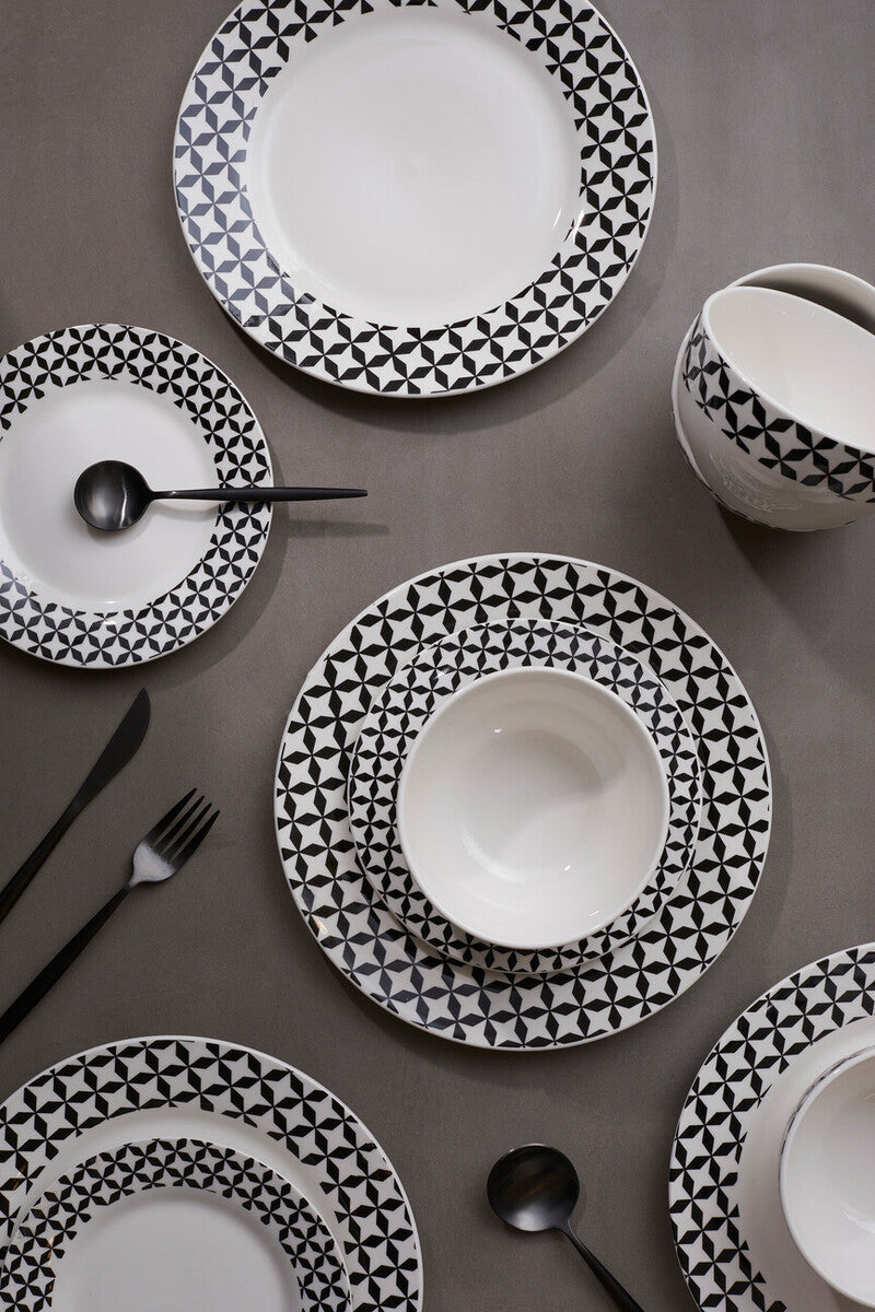 Avie 12 Piece Windmill Dinner Set