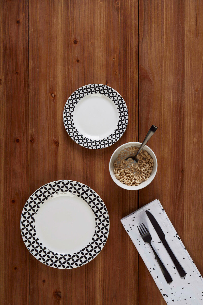 Avie 12 Piece Windmill Dinner Set