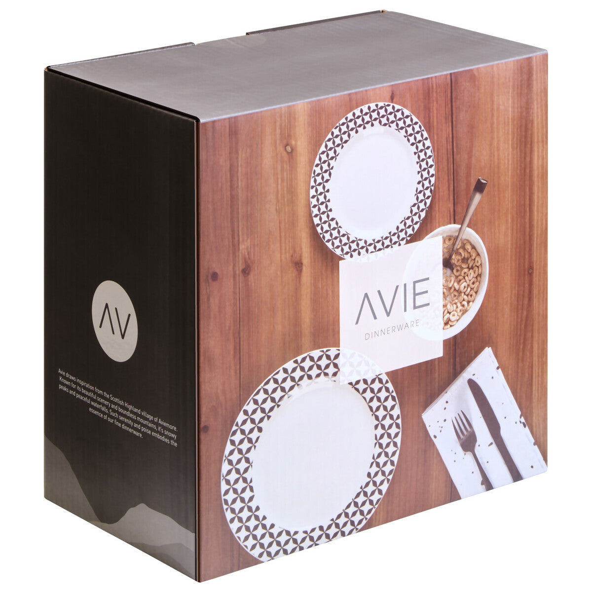 Avie 12 Piece Windmill Dinner Set