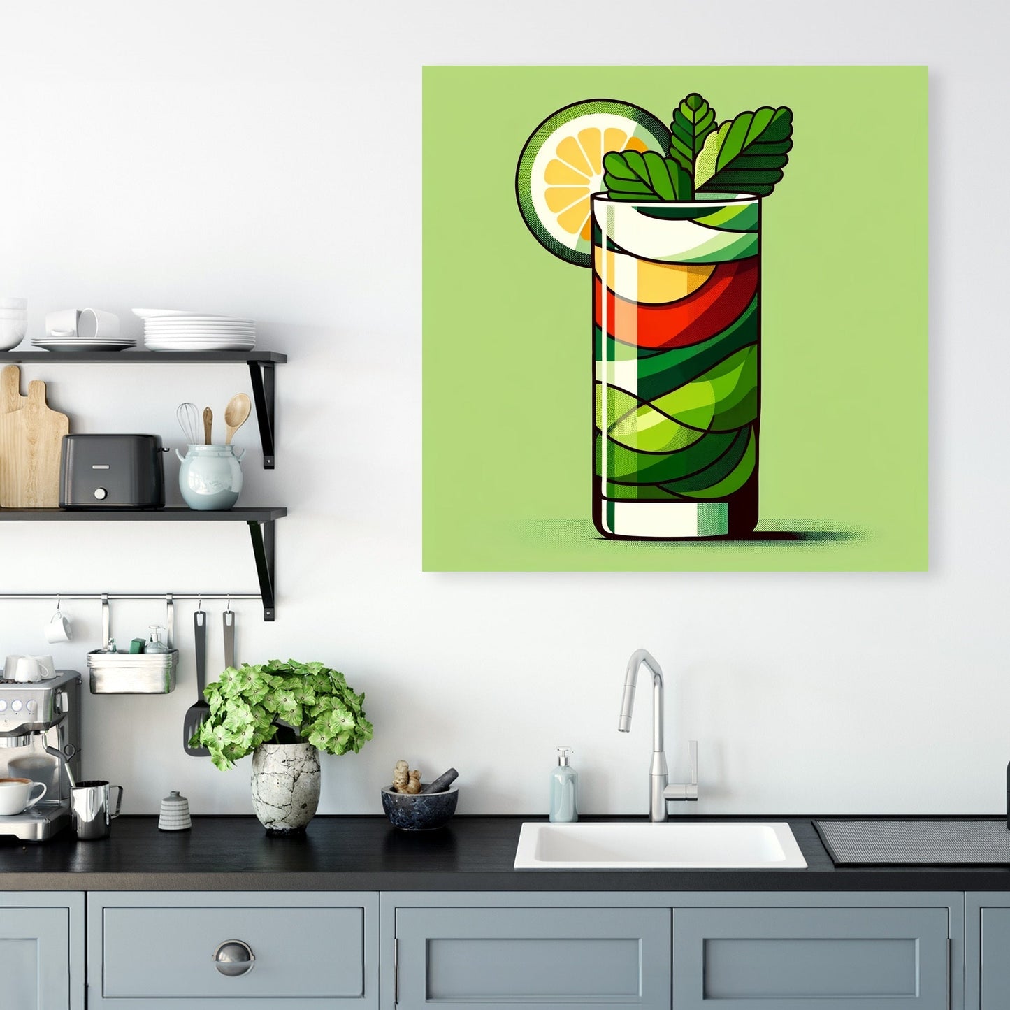 Garden Essence Pimm's Canvas