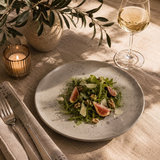 Grey Salad Plate | Hygge