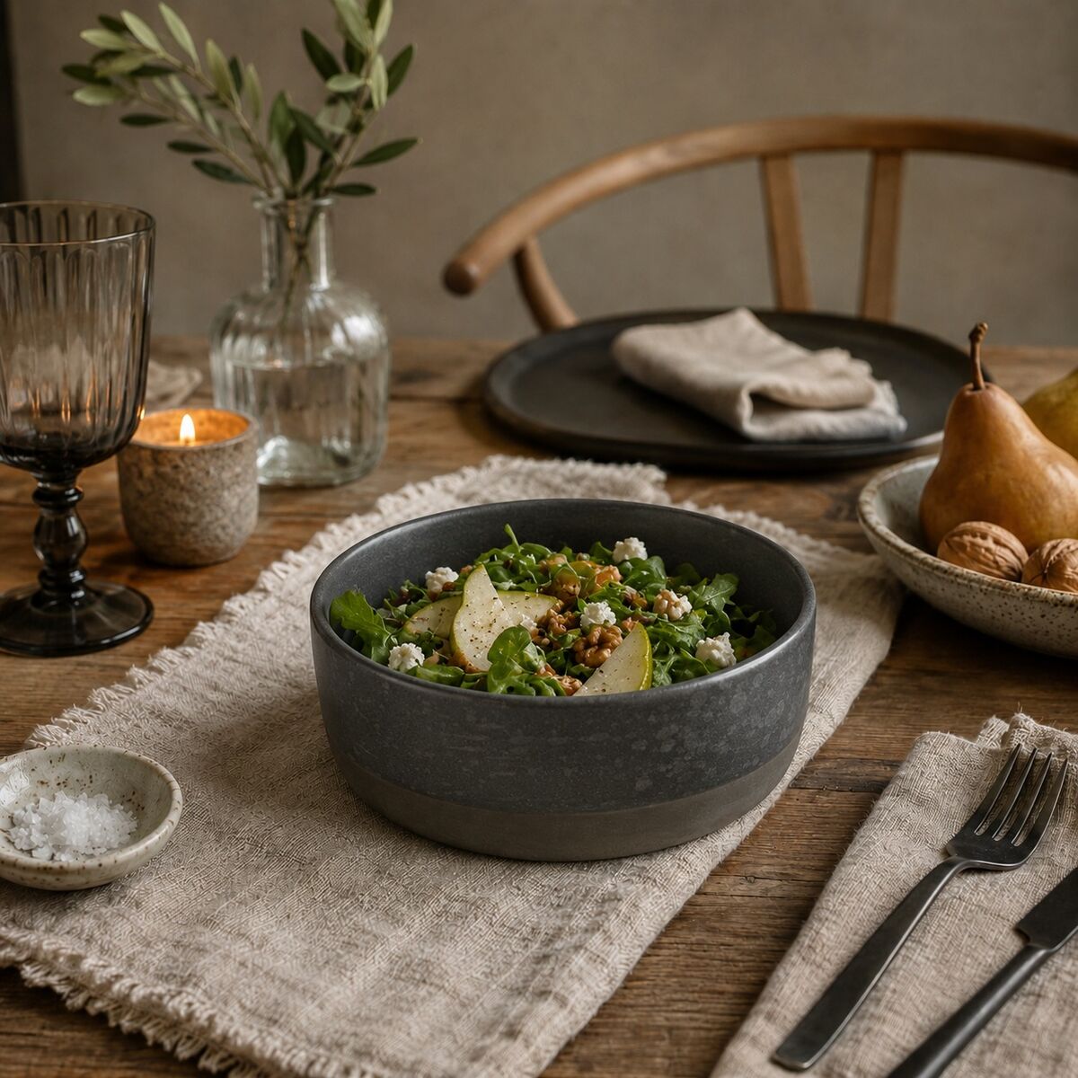 Medium Grey Bowl | Hygge