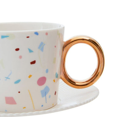 2 Cups and Saucers Set | Miami