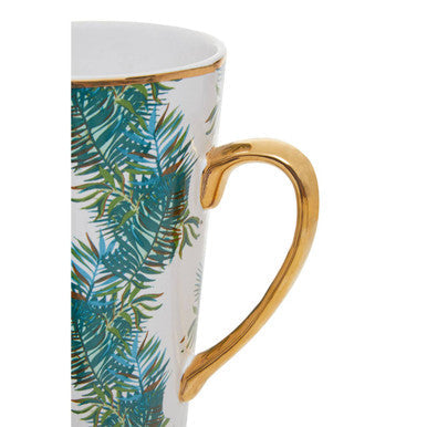 Winter Palm Latte Mug