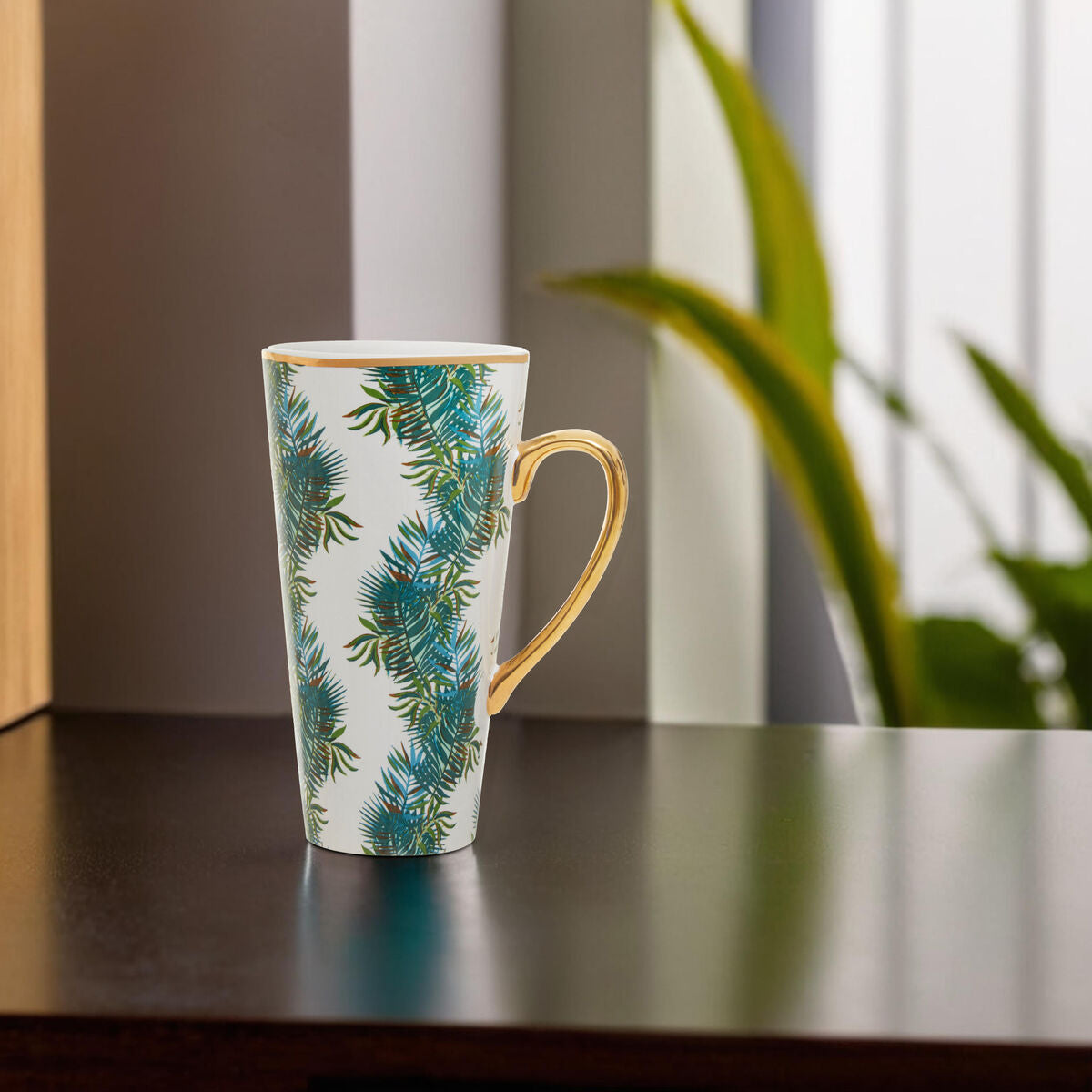 Winter Palm Latte Mug