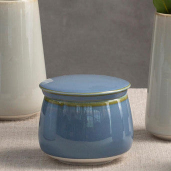 Juna Blue Sugar Pot
