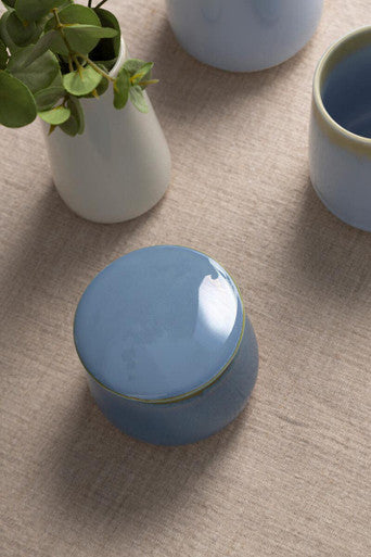 Juna Blue Sugar Pot