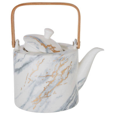 Marble Luxe Teapot
