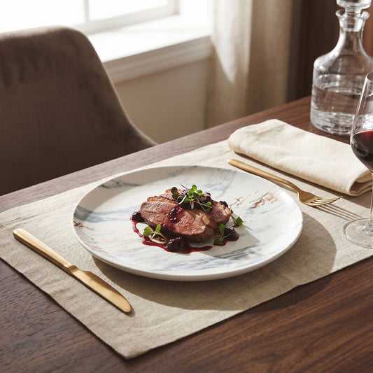 Dinner Plate | Marble Luxe