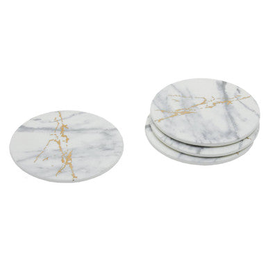 Marble Luxe Set Of 4 Coasters