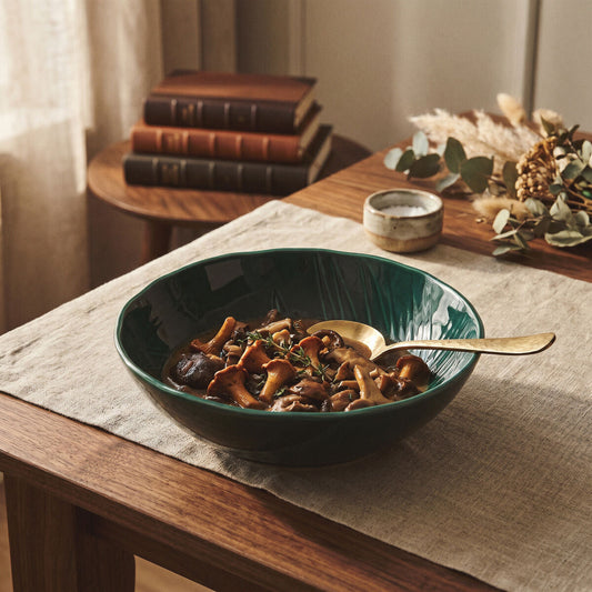 Dark Green Soup Bowl | Bali
