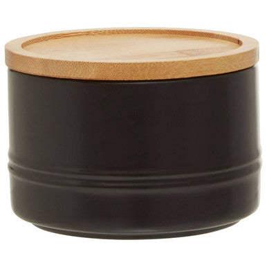 Fenwick Black Small Stoneware Canister