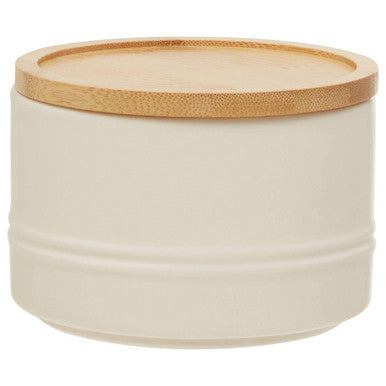Cream Small Stoneware Canister | Fenwick
