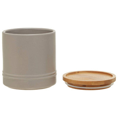 Grey Medium Stoneware Canister | Fenwick