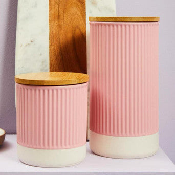 Geome Pink 550Ml Storage Canister