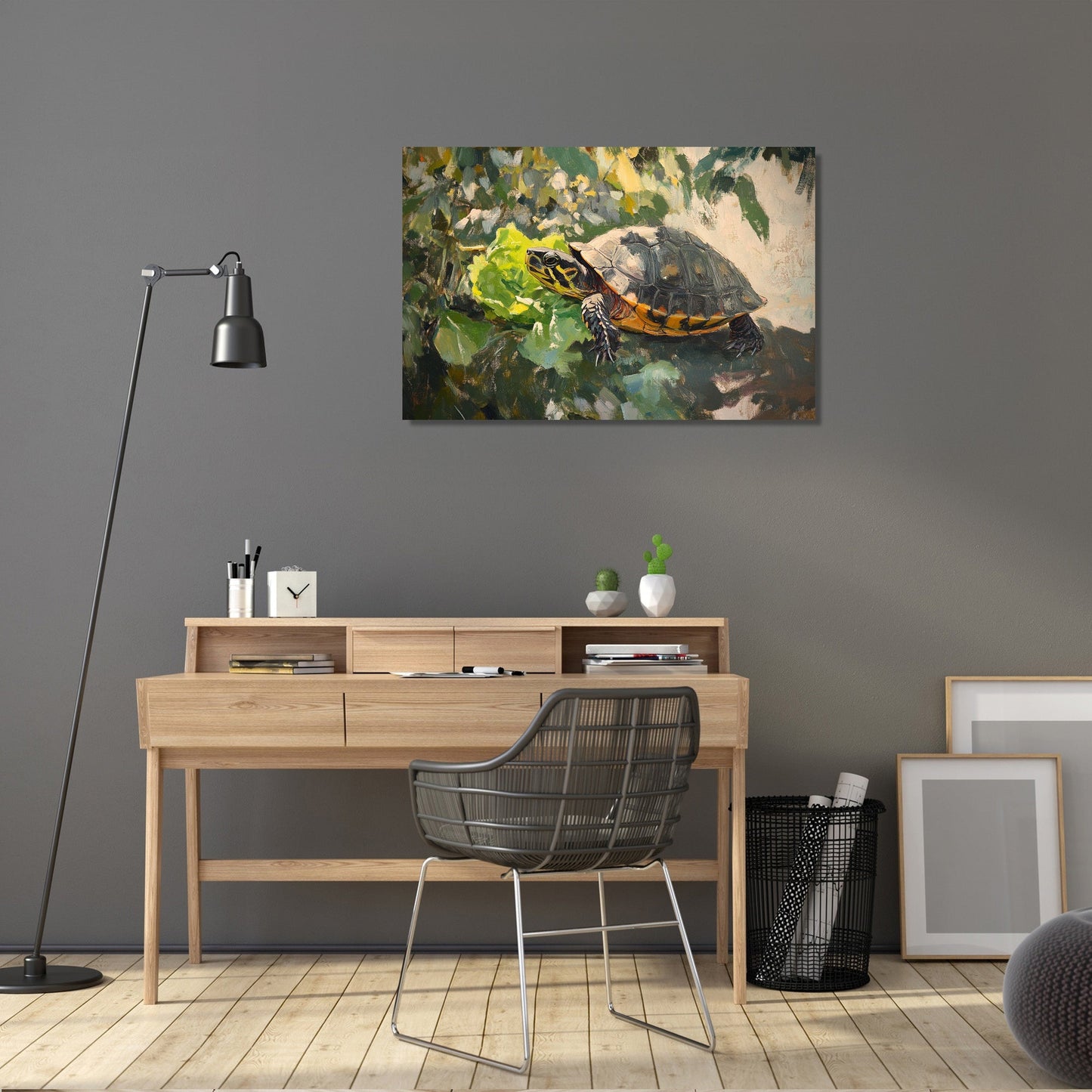 Turtle's Feast Canvas