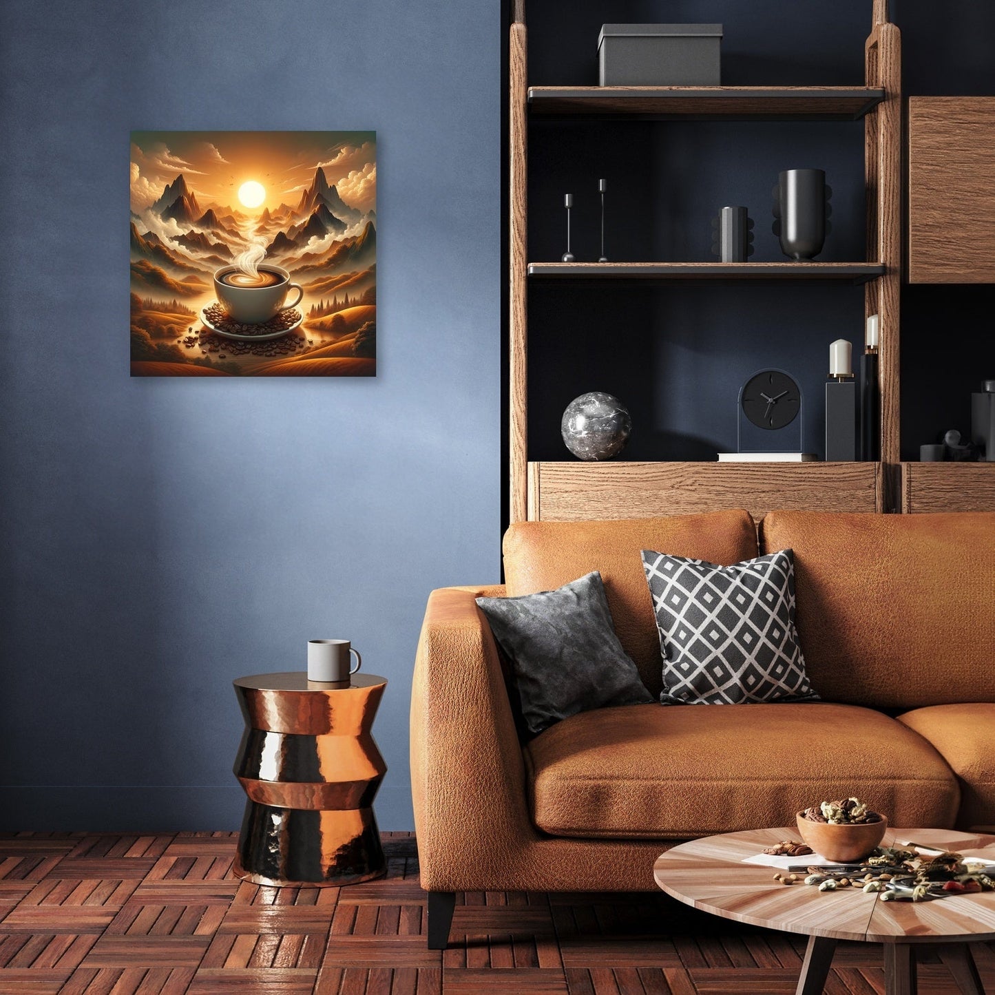 Coffee Dawn Vista Canvas